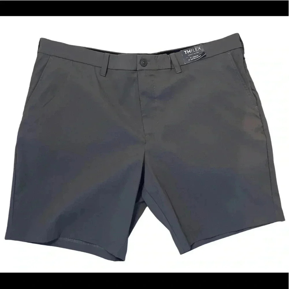 Tommy Hilfiger gray 9 inch flex shorts sz 44